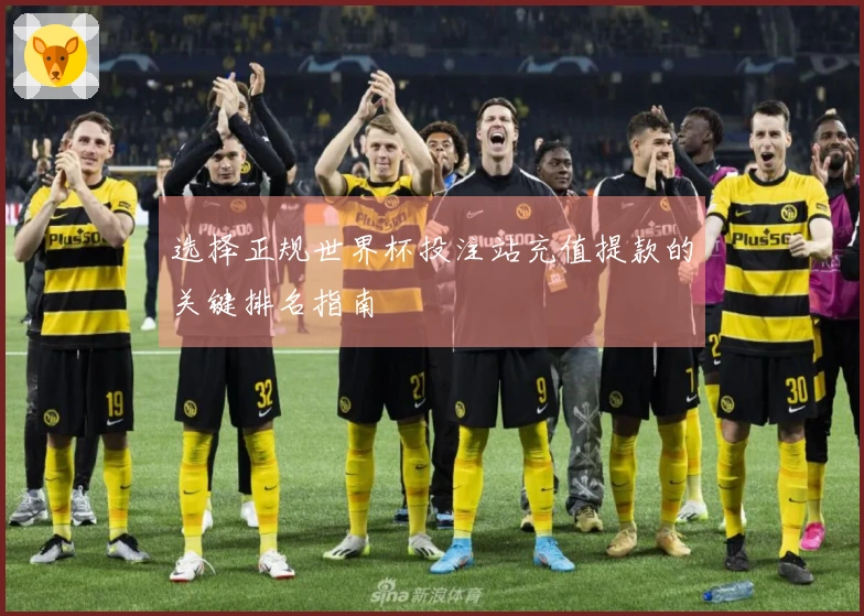 选择正规世界杯投注站充值提款的关键排名指南